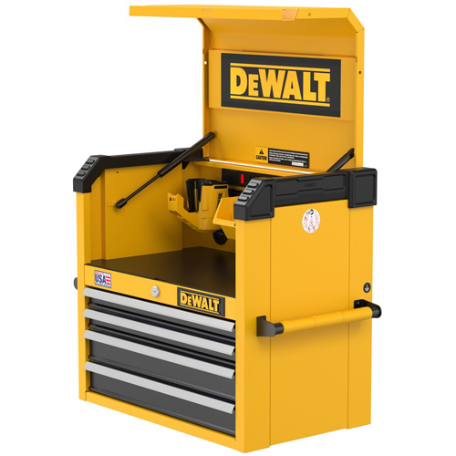 Heavy-Duty Tool Chest, 26" W, 4 Drawers, Yellow Oxford Builders Supplies Inc