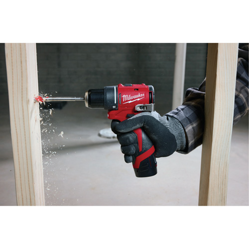 M12 Subcompact Brushless Drill/Driver, Lithium-Ion, 12 V, 3/8" Chuck, 350 in-lbs Torque Oxford Builders Supplies Inc