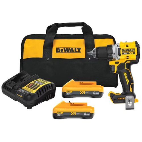 MAX* XR&reg; Brushless Cordless Drill/Driver Kit, Lithium-Ion, 20 V, 1/2" Chuck Oxford Builders Supplies Inc
