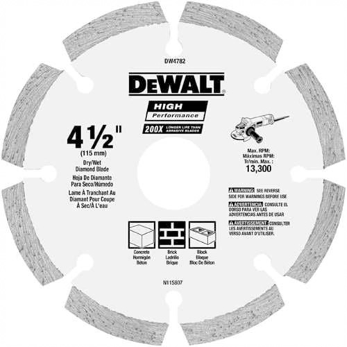Lame diamant&eacute;e segment&eacute;e haute performance Oxford Builders Supplies Inc