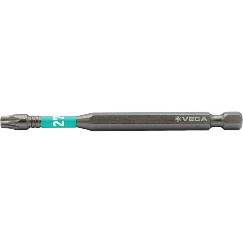 Impactech&reg; Power Bit, Torx, T-27 Tip, 1/4" Drive Size, 3-1/2" Length Oxford Builders Supplies Inc