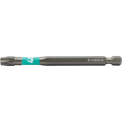 Embout pour outils &eacute;lectriques Impactech, Torx, Embout T-40, Prise 1/4", Longueur 3-1/2" Oxford Builders Supplies Inc