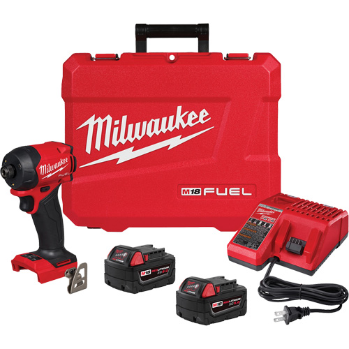 M18 FUEL SURGE Hex Hydraulic Driver Kit, 1/4", 1000 in-lbs Max. Torque, 18 V, Lithium-Ion Oxford Builders Supplies Inc