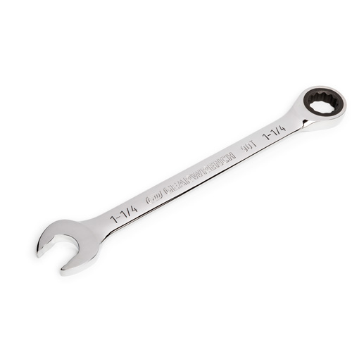 Cl&eacute; &agrave; cliquet combin&eacute;e &agrave; 90 dents, 12 pans, 1-1/4", Fini Chrome Oxford Builders Supplies Inc