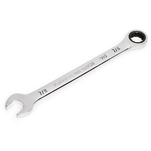 Cl&eacute; &agrave; cliquet combin&eacute;e &agrave; 90 dents, 12 pans, 7/8", Fini Chrome Oxford Builders Supplies Inc