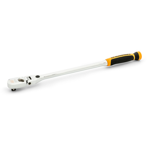 Cl&eacute; &agrave; cliquet &agrave; t&ecirc;te flexible verrouillable 120XP avec poign&eacute;e double mat&eacute;riau Oxford Builders Supplies Inc