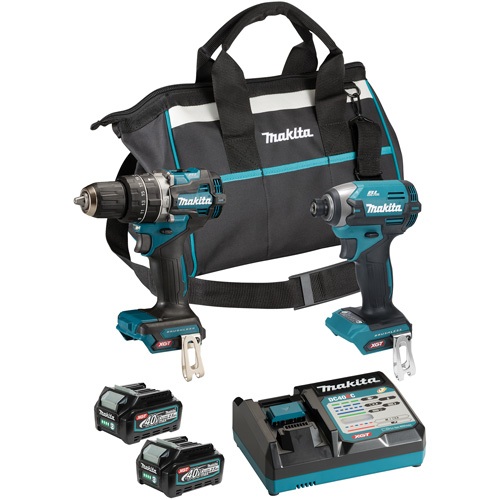40Vmax XGT Brushless Cordless Impact Driver & Hammer Drill/Driver Tool Kit, Lithium-Ion, 40 V Oxford Builders Supplies Inc
