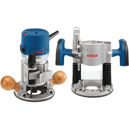 Combination Plunge- and Fixed-Base Router Oxford Builders Supplies Inc