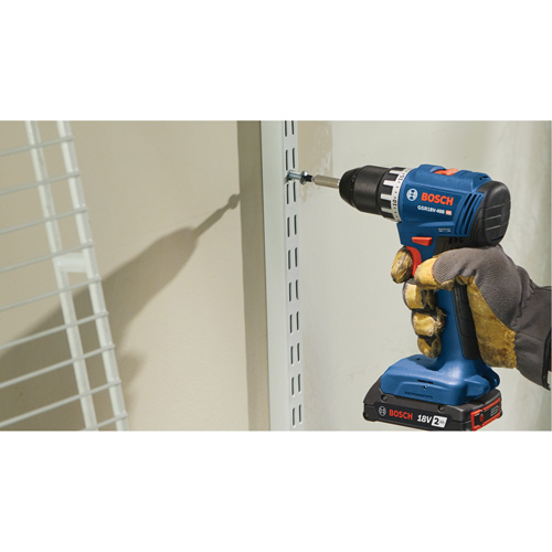 Trousse perceuse-visseuse compacte sans balais, Lithium-ion, 18 V, Mandrin 1/2", Couple 400 lb-po Oxford Builders Supplies Inc