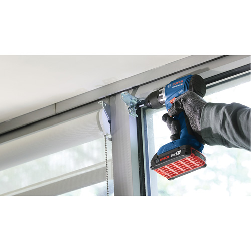 Trousse perceuse-visseuse compacte sans balais, Lithium-ion, 18 V, Mandrin 1/2", Couple 400 lb-po Oxford Builders Supplies Inc