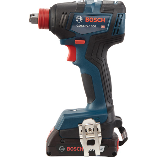 Two-In-One Bit/Socket Impact Driver/Wrench Kit, 1/2", 1800 in-lbs. Max. Torque, 18 V, Lithium-Ion Oxford Builders Supplies Inc