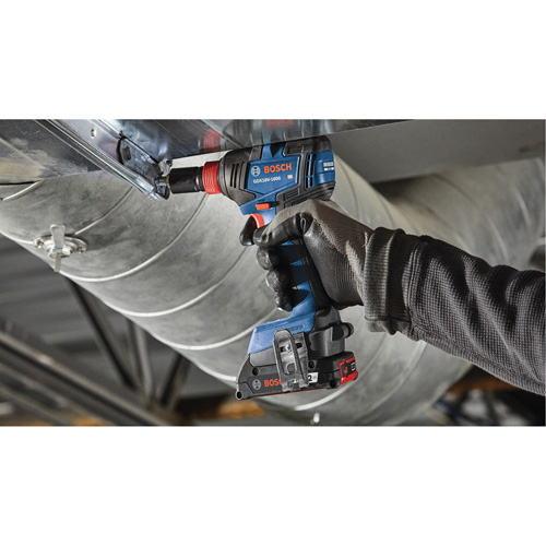 Two-In-One Bit/Socket Impact Driver/Wrench Kit, 1/2", 1800 in-lbs. Max. Torque, 18 V, Lithium-Ion Oxford Builders Supplies Inc