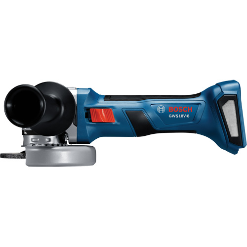 Rectifieuse angulaire sans balais avec interrupteur coulissant, Roue de 4-1/2", 18 V Oxford Builders Supplies Inc