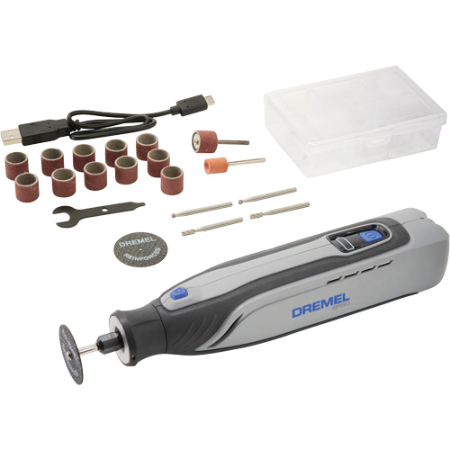 Brushless USB-C Rechargeable Rotary Tool with LED Work Light Oxford Builders Supplies Inc