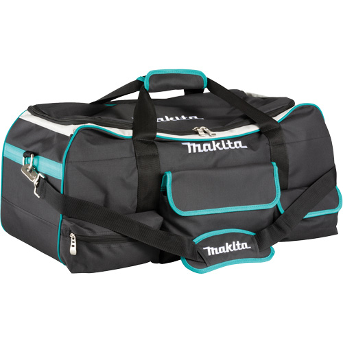 28" Tool Bag, Nylon, Black Oxford Builders Supplies Inc