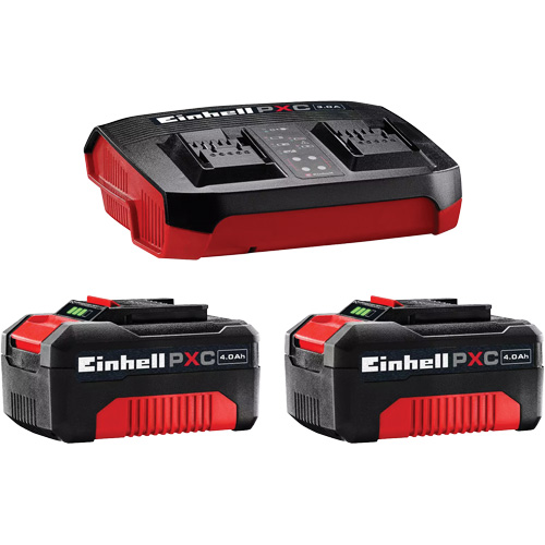 Ensemble de d&eacute;part de batterie et chargeur PXC, Lithium-ion, 18 V, 4 Ah Oxford Builders Supplies Inc