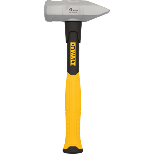 Fiberglass Blacksmith Hammer, 4 lbs Head Weight Oxford Builders Supplies Inc