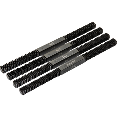 Jeu de 4 limes de restauration de filets?, Carr&eacute;e, 9" Oxford Builders Supplies Inc
