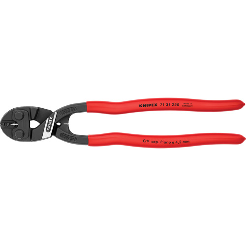 CoBolt&reg; High Leverage XL Compact Bolt Cutters with Notched Blade, 10" L, Center Cut Oxford Builders Supplies Inc