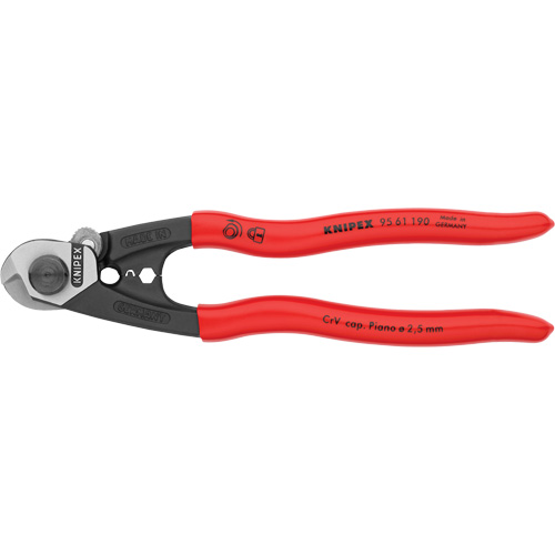 Cisaille pour c&acirc;bles m&eacute;talliques, 7-1/2" Oxford Builders Supplies Inc