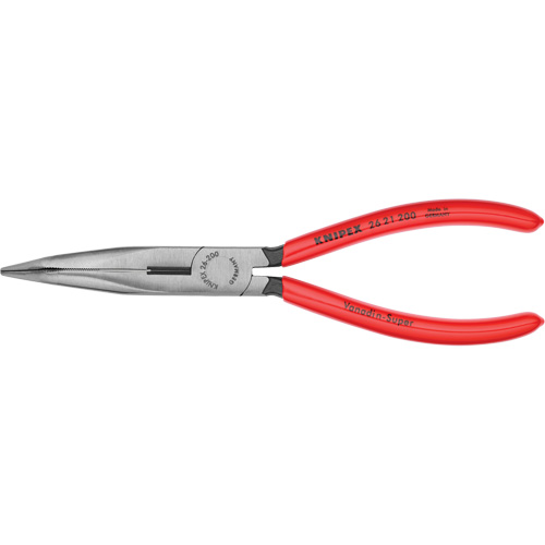 Long Nose 40° Angled Pliers with Cutter, 8" L Oxford Builders Supplies Inc