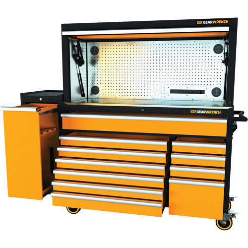 Jeu d'outils pour maître m&eacute;canicien MEGAMOD dans des plateaux en mousse modulaire de premi&egrave;re qualit&eacute; avec rangement pour les outils et l&eacute;quipement datelier, 1331 morcea Oxford Builders Supplies Inc