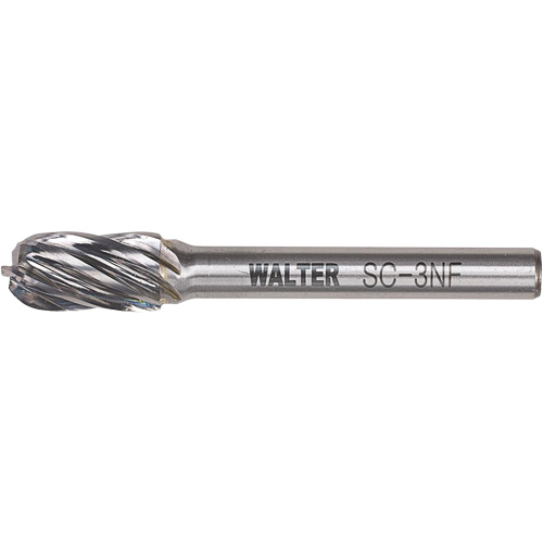 Carbide Burr, SC-3, 3/8" Dia., 3/4" Depth of Cut Oxford Builders Supplies Inc