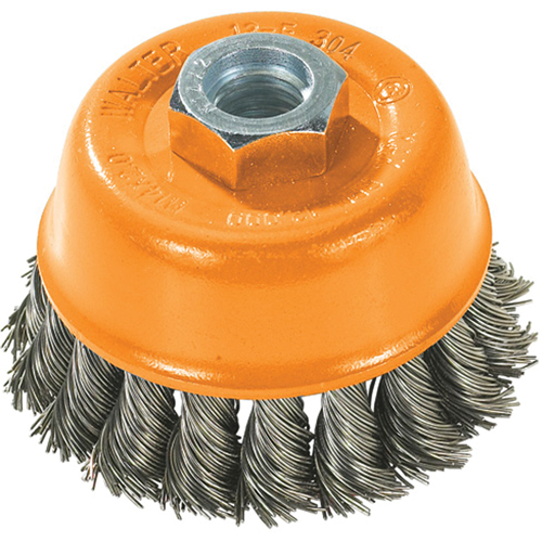 Wire Cup Brush, 3" Dia. x 5/8"-11 Arbor Oxford Builders Supplies Inc