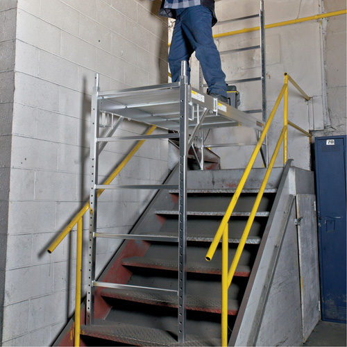 &eacute;chafaudages mobiles - &eacute;chafaudage maxi carr&eacute;, Cadre Aluminium, 74" p x 75" h Oxford Builders Supplies Inc