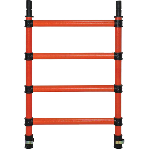 Fibreglass Scaffolding Components, End Frame, 27" W x 39" H Oxford Builders Supplies Inc