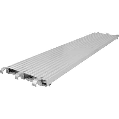 Work Platforms - Aluminum Deck, Aluminum, 10' L x 19" W Oxford Builders Supplies Inc