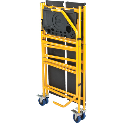 nsemble d'&eacute;chafaudage &agrave; montant de s&eacute;curit&eacute; & tablette pour outils de 4' Jobsite Series, Cadre Acier, 49-1/2" p x 57-3/4" h Oxford Builders Supplies Inc