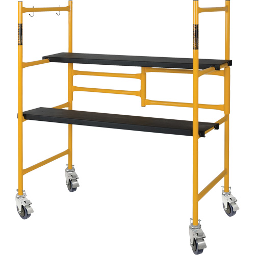 Ensemble de petit &eacute;chafaudage de base de 4' Jobsite Series, Cadre Acier, 41" p x 45-3/4" h Oxford Builders Supplies Inc