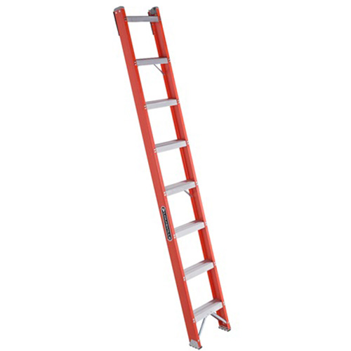 FH1000 Series Industrial Heavy-Duty Shelf Ladders, 8', Fibreglass, 300 lbs., CSA Grade 1A Oxford Builders Supplies Inc