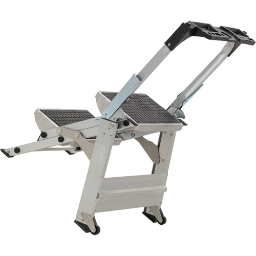 &eacute;chelle escabeau avec roues pivotantes, 2 marches, 23" x 21" x Hauteur 34,50" Oxford Builders Supplies Inc
