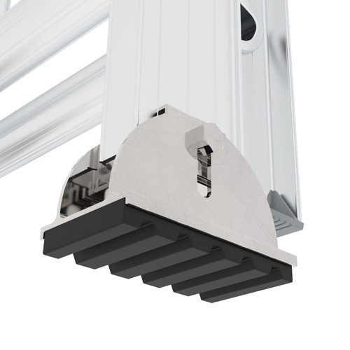Jobsite Series Extension Ladder, 225 lbs. Cap., 28' H, Grade 2 Oxford Builders Supplies Inc