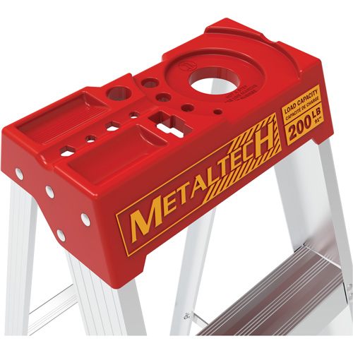 Step Ladder with Paint Tray, 5', Aluminum, 200 lbs. Capacity, Type 3 Oxford Builders Supplies Inc