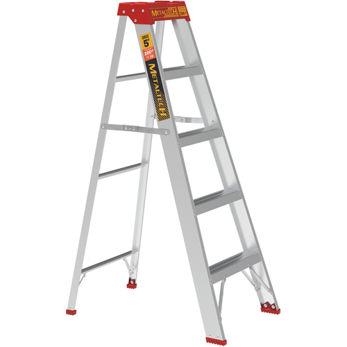 Escabeau, 5', Aluminium, Capacit&eacute; 200 lb, Type 3 Oxford Builders Supplies Inc