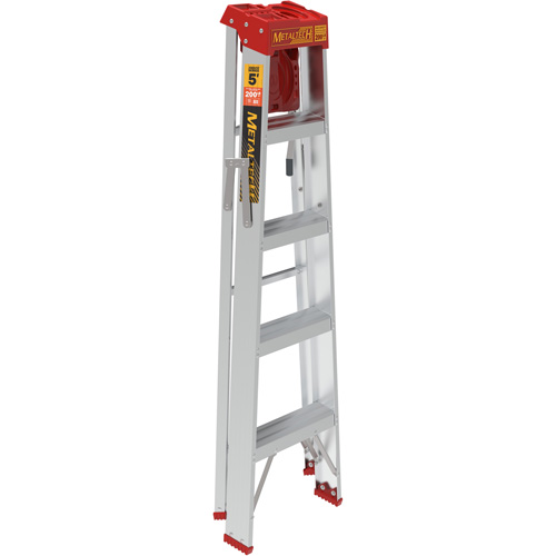 Step Ladder with Paint Tray, 5', Aluminum, 200 lbs. Capacity, Type 3 Oxford Builders Supplies Inc
