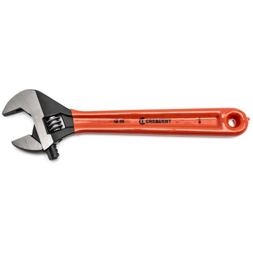Crescent Adjustable Wrenches, 12" L, 1-1/2" Max Width, Black Oxford Builders Supplies Inc