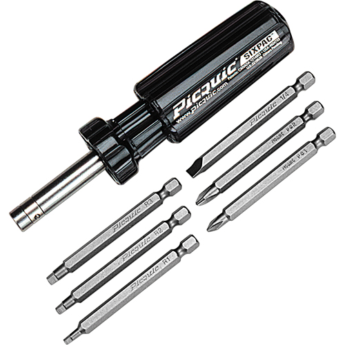 Sixpac Plus Multi-Bit Screwdrivers Oxford Builders Supplies Inc