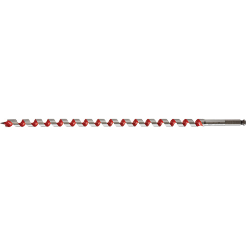 Longue m&egrave;che h&eacute;licoidale pour perceuse, Diam&egrave;tre de 11/16", Cannelure 15", Tige 7/16" hexagonal Oxford Builders Supplies Inc
