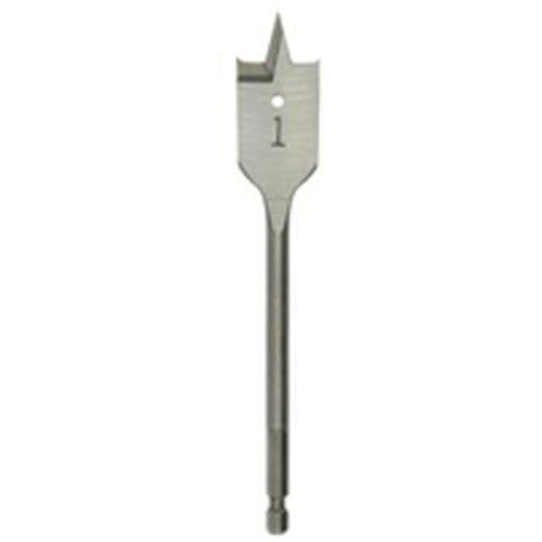 M&egrave;che plate, Diam&egrave;tre de 1-1/8", Tige 1/4" hex, Longeur de 6" Oxford Builders Supplies Inc