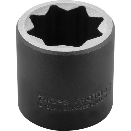 Douille, Chocs, 1", Prise 1/2", 18 pans Oxford Builders Supplies Inc