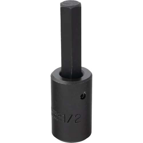 Socket Bit, Hex, 1/2" x 3-5/8" L, 1/2" Drive Oxford Builders Supplies Inc