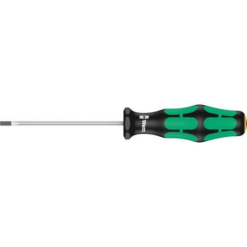 Slotted Screwdriver, 3/32" Tip, Round, 5-11/16" L, Plastic Handle Oxford Builders Supplies Inc