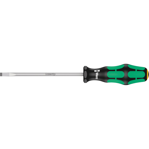 Slotted Screwdriver, 5.5 mm Tip, Round, 8-25/32" L, Plastic Handle Oxford Builders Supplies Inc