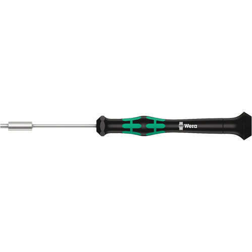 Micro-tournevis pour embouts, 2,0 mm prise, 6-3/16" lo, Non magn&eacute;tique Oxford Builders Supplies Inc