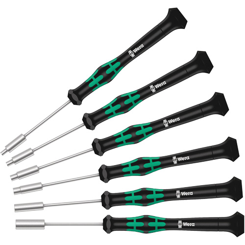 Micro Series Nut Driver Set, 6, Non Magnetic, Metric Oxford Builders Supplies Inc