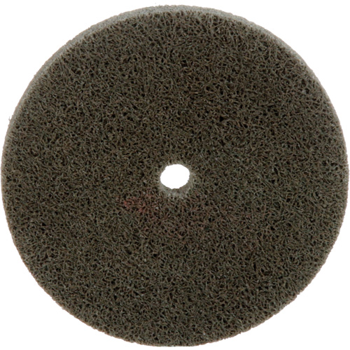 Standard Abrasives Unitized Wheel, 3" x 1/4", 1/4" Arbor, Fine Grit, Aluminum Oxide Oxford Builders Supplies Inc
